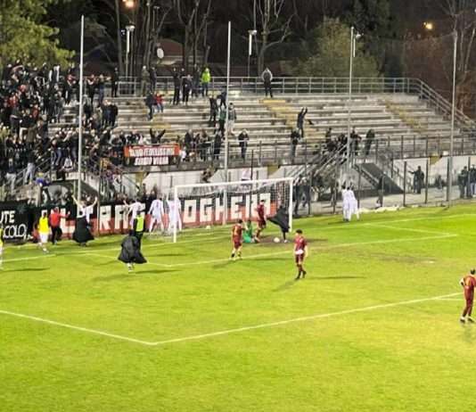 Eccellenza – Risultati e marcatori del turno infrasettimanale L'esultanza di Romano al gol del 3-2