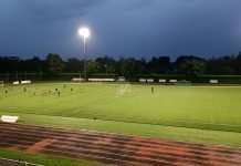 Allo stadio Città di Gallarate installato anche l’impianto a Led A Gallarate installato un nuovo impianto di illuminazione a led