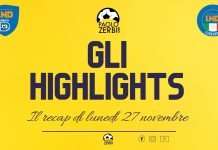 Highlights – Il recap di lunedì 27 novembre Highlights - Il recap di lunedì 27 novembre