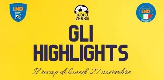 Highlights – Il recap di lunedì 27 novembre Highlights - Il recap di lunedì 27 novembre