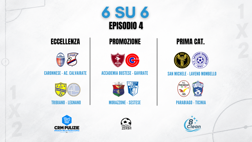 6 su 6 - Giornata 4