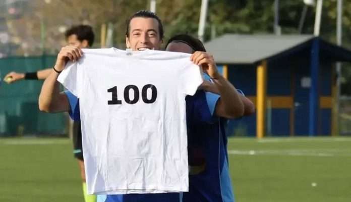 Luca Santonocito ha raggiunto i 100 gol in carriera Luca Santonocito ha raggiunto i 100 gol in carriera