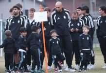 FBC Saronno in parata, i biancocelesti hanno presentato le loro squadre