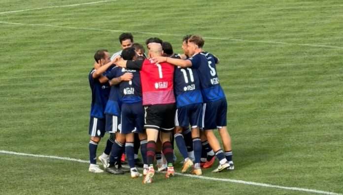 Il Saronno festeggia la vittoria di Magenta Il Saronno festeggia la vittoria di Magenta